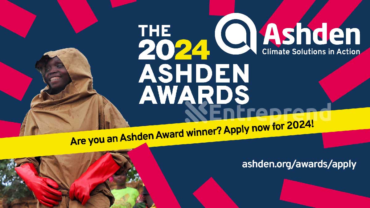 Appliquer au Prix Ashden 2024 renforcer les compétences et la