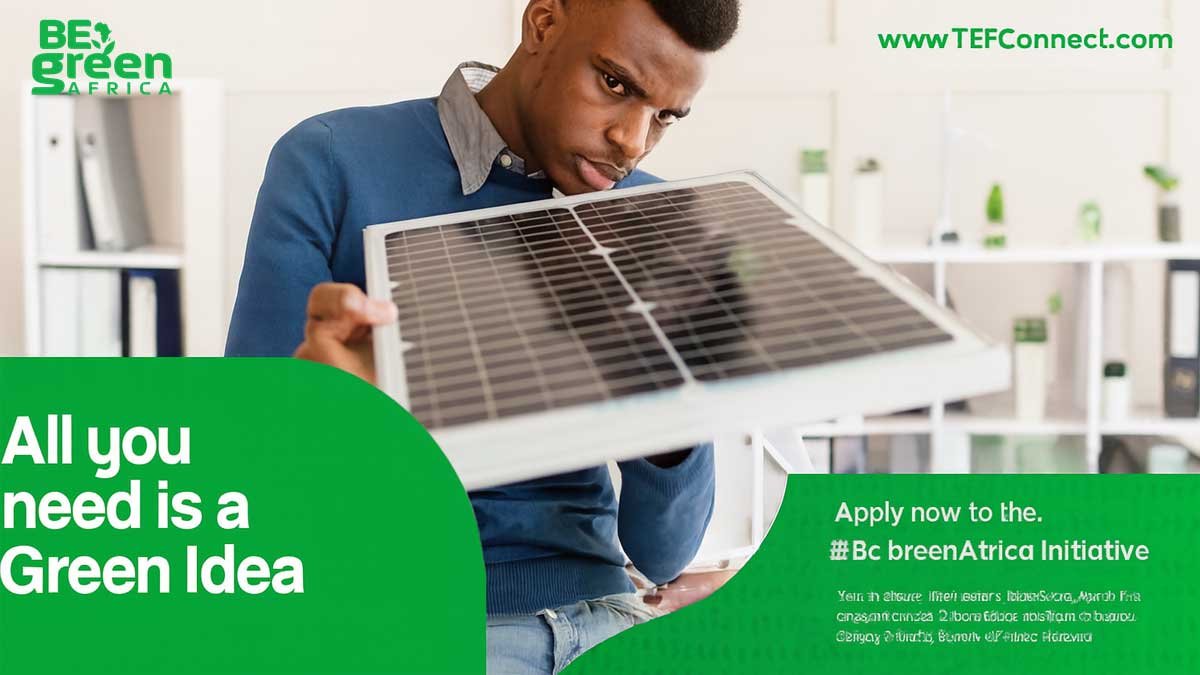 PROGRAMME D’ENTREPRENEURIAT TEFXUNICEF BEGREEN