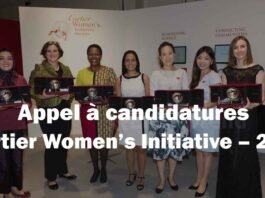 Cartier Women’s Initiative – 2026 Appel à candidatures
