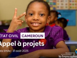 Appel à projets – Renforcement du système d’état civil au Cameroun