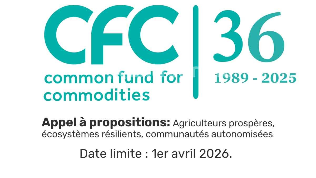 Call for Proposals: Thriving Farmers, Resilient Ecosystems, Empowered Communities, Common Fund for Commodities